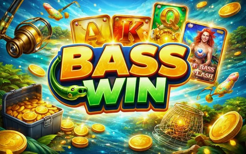 Bass Win casino games lobby banner